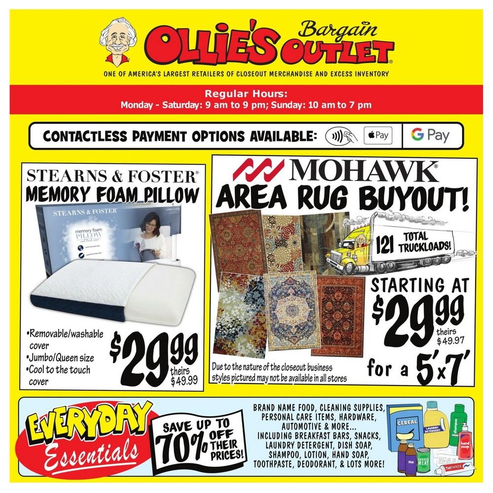 Ollie's Weekly Ad Aug 20 Aug 26, 2020