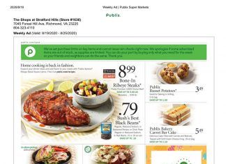 Publix Weekly Ad Aug 19 – Aug 25, 2020