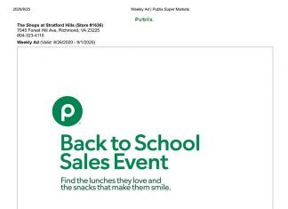 Publix Weekly Ad Aug 26 – Sep 01, 2020