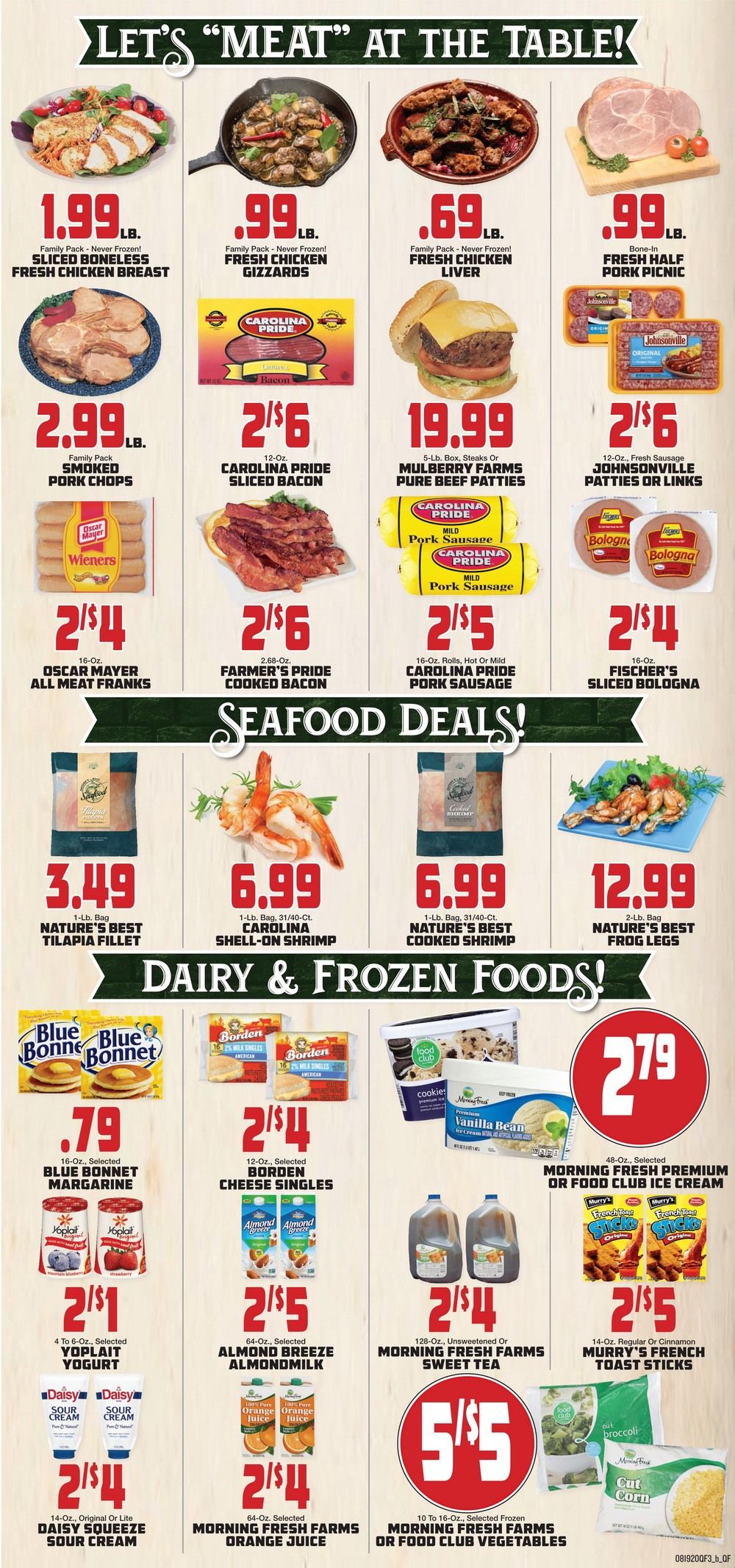 Quality Foods Weekly Ad Aug 19 Aug 25, 2020