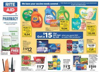 Rite Aid Weekly Ad Aug 09 – Aug 15, 2020