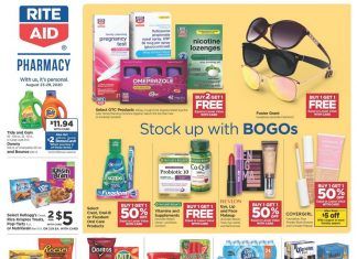 Rite Aid Weekly Ad Aug 23 – Aug 29, 2020
