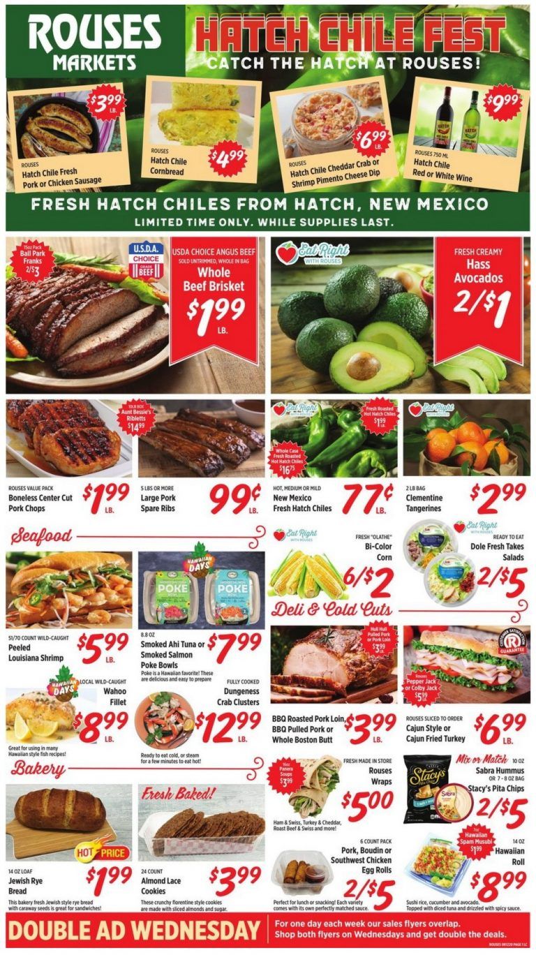 Rouses Weekly Ad Aug 12 Aug 19 2020