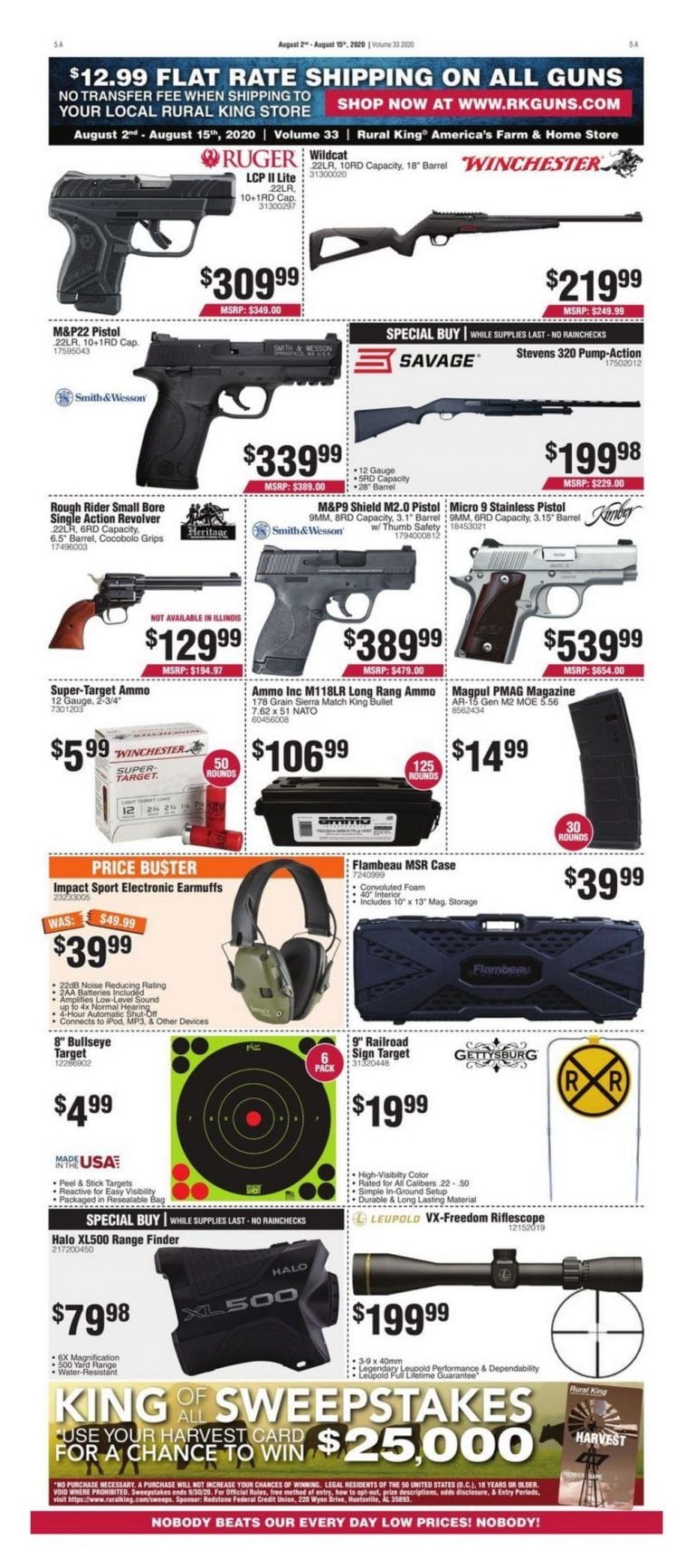 Rural King Weekly Ad Aug 02 Aug 15, 2020