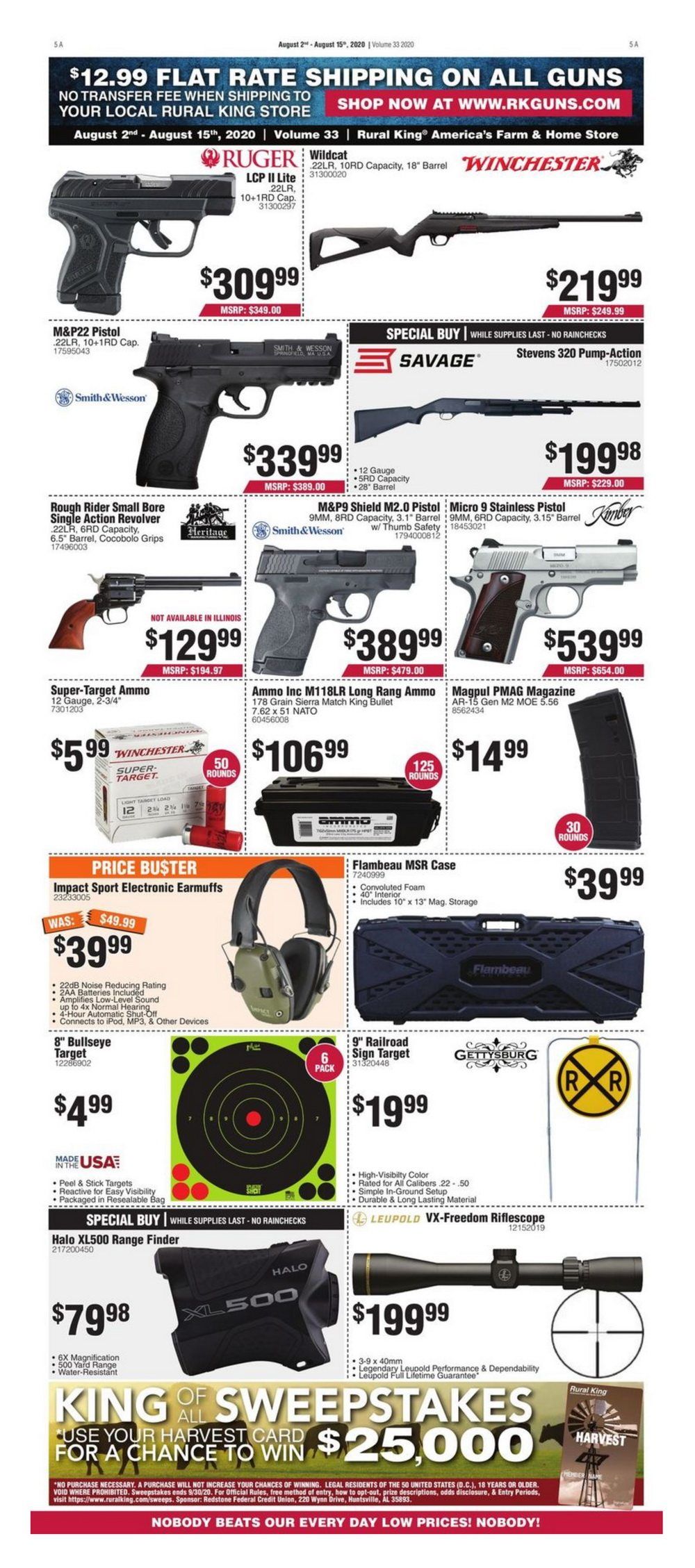 Rural King Weekly Ad Aug 02 Aug 15, 2020