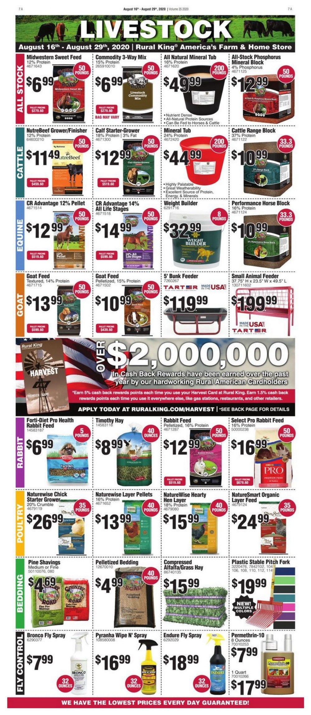 Rural King Weekly Ad Aug 16 Aug 29, 2020