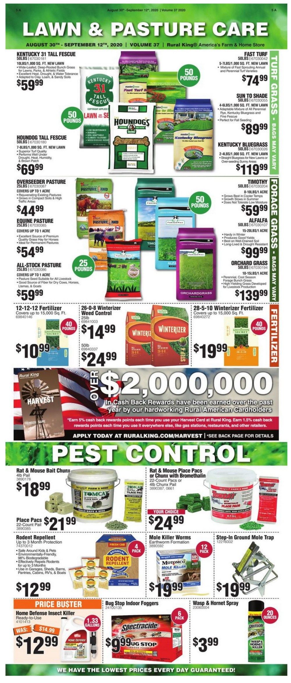 Rural King Weekly Ad Aug 30 – Sep 12, 2020