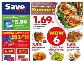 Save A Lot Weekly Ad Aug 12 – Aug 18, 2020