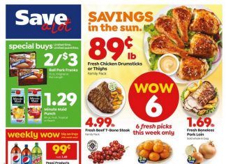 Save A Lot Weekly Ad Aug 26 – Sep 01, 2020