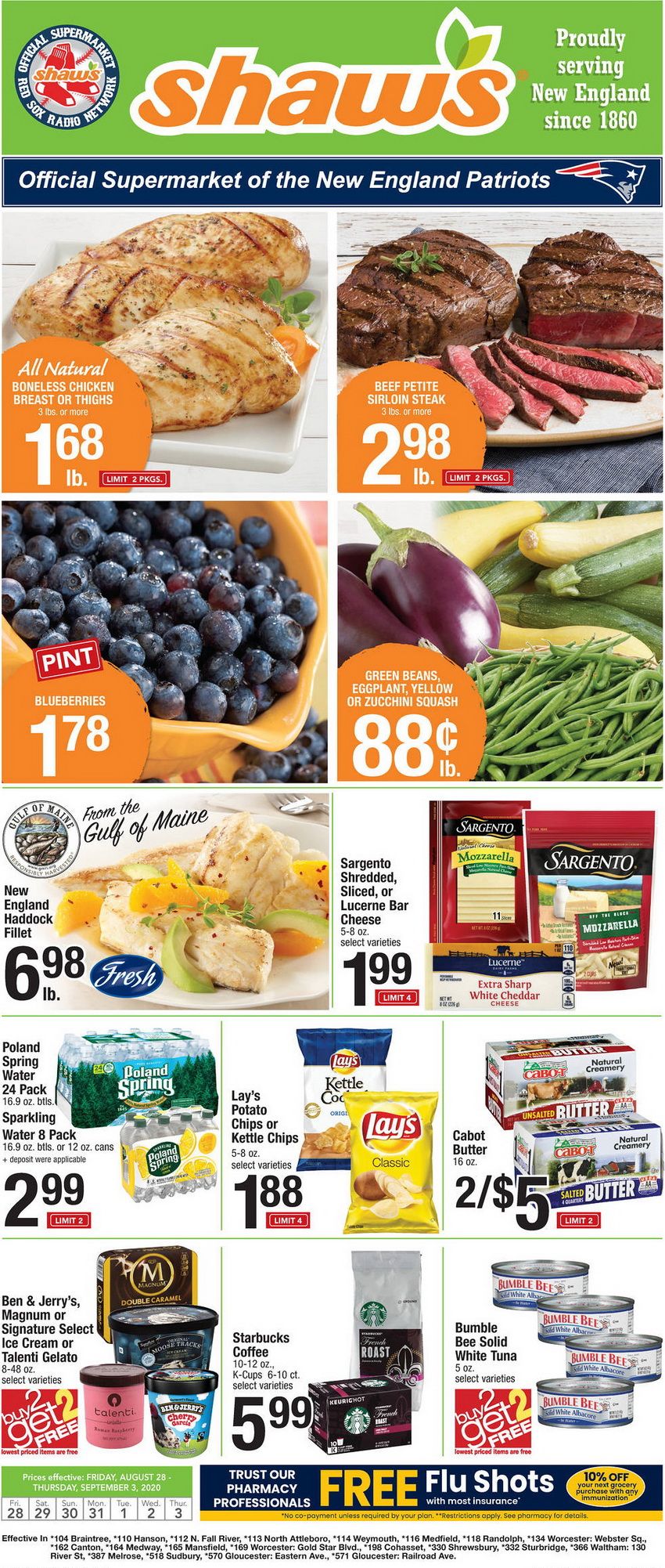 Shaw's Weekly Ad Aug 28 Sep 3, 2020