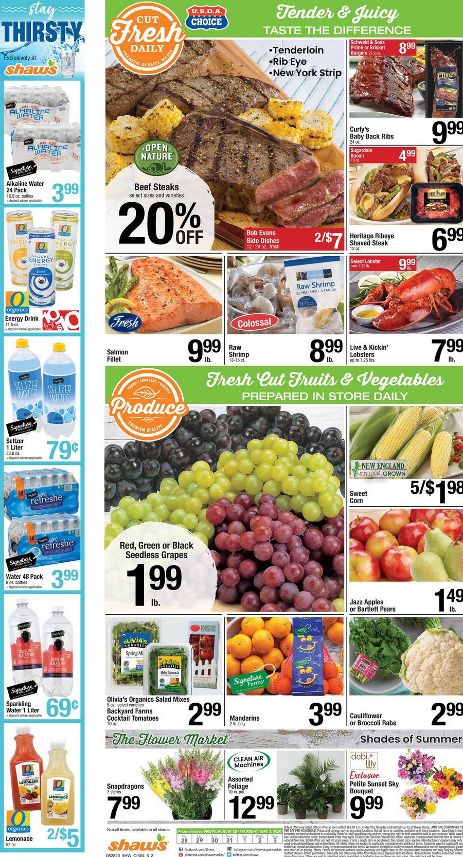 Shaw's Weekly Ad Aug 28 Sep 3, 2020(02)