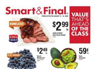 Smart & Final Weekly Ad Aug 12 – Aug 18, 2020