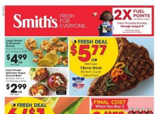 Smith’s Food and Drug Weekly Circular Aug 05 – Aug 11, 2020