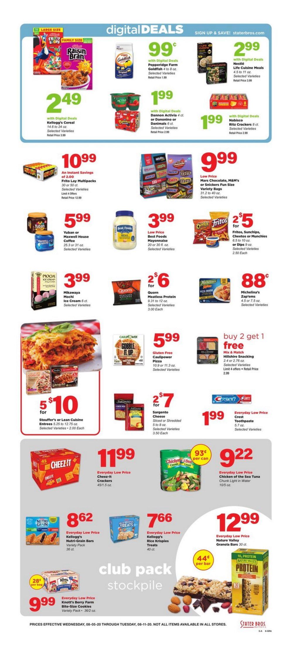 Stater Bros Weekly Ad Aug 05 Aug 11, 2020