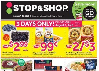 Stop & Shop Weekly Ad Aug 07 – Aug 13, 2020