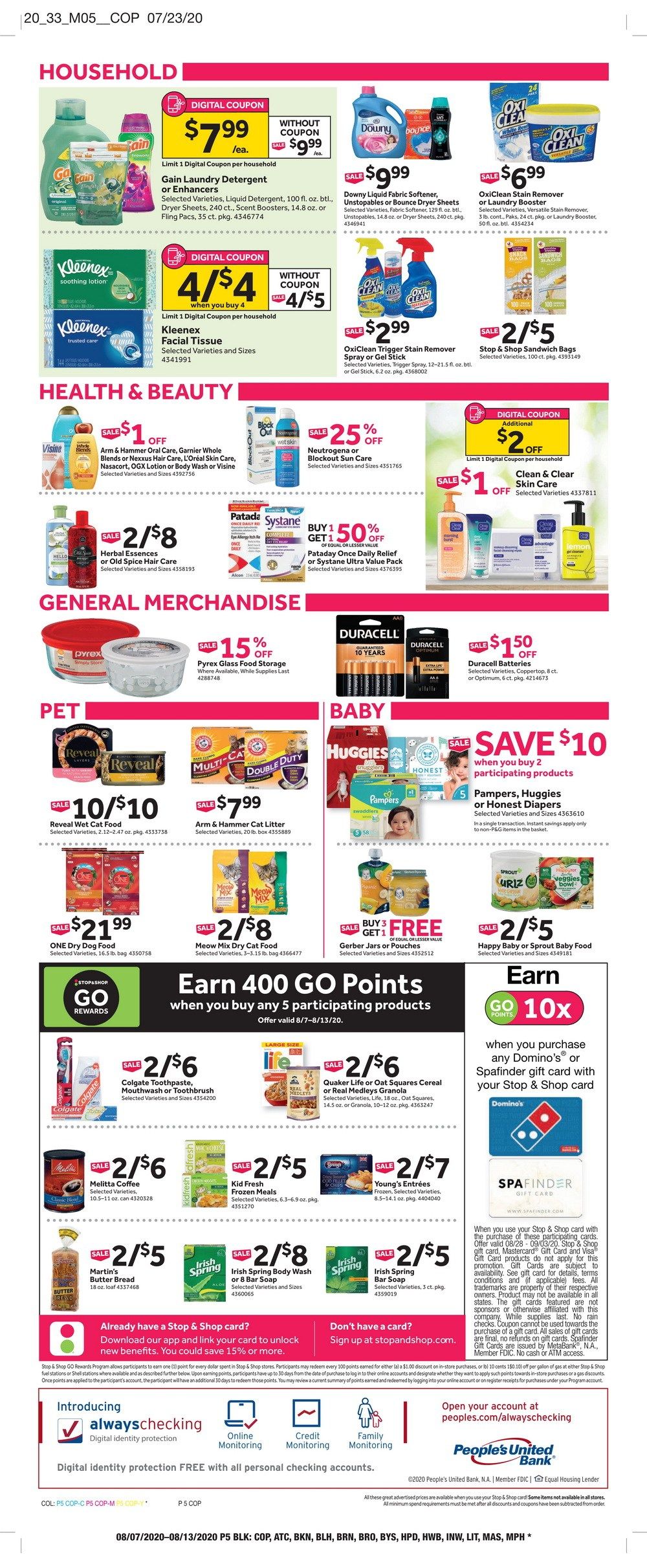 Stop & Shop Weekly Ad Aug 07 Aug 13, 2020