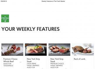 The Fresh Market Weekly Specials Aug 12 – Aug 18, 2020