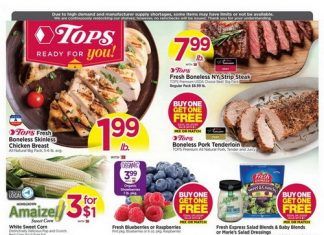 Tops Weekly Circular Aug 09– Aug 15, 2020