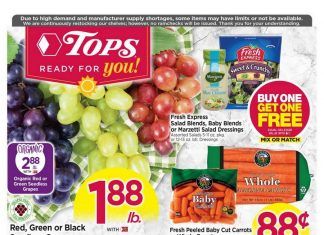 Tops Weekly Circular Aug 23– Aug 29, 2020