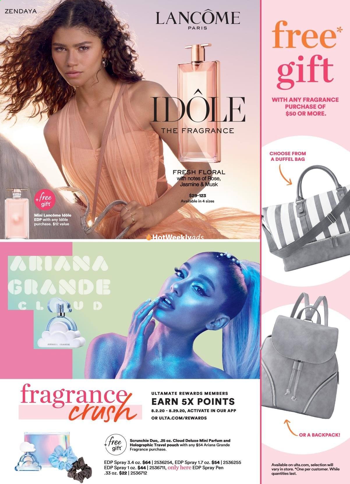 Ulta Beauty Monthly Ad Aug 02 Aug 22, 2020