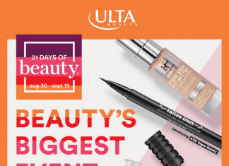 Ulta Beauty Monthly Ad Aug 30 – Sep 19, 2020