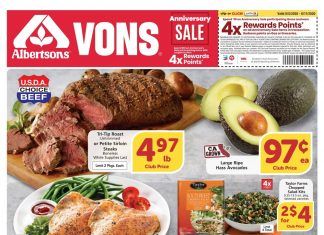 Vons Weekly Ad Aug 05 – Aug 11, 2020