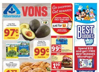 Vons Weekly Ad Aug 19 – Aug 25, 2020
