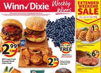 Winn-Dixie Weekly Ad Aug 05 – Aug 11, 2020