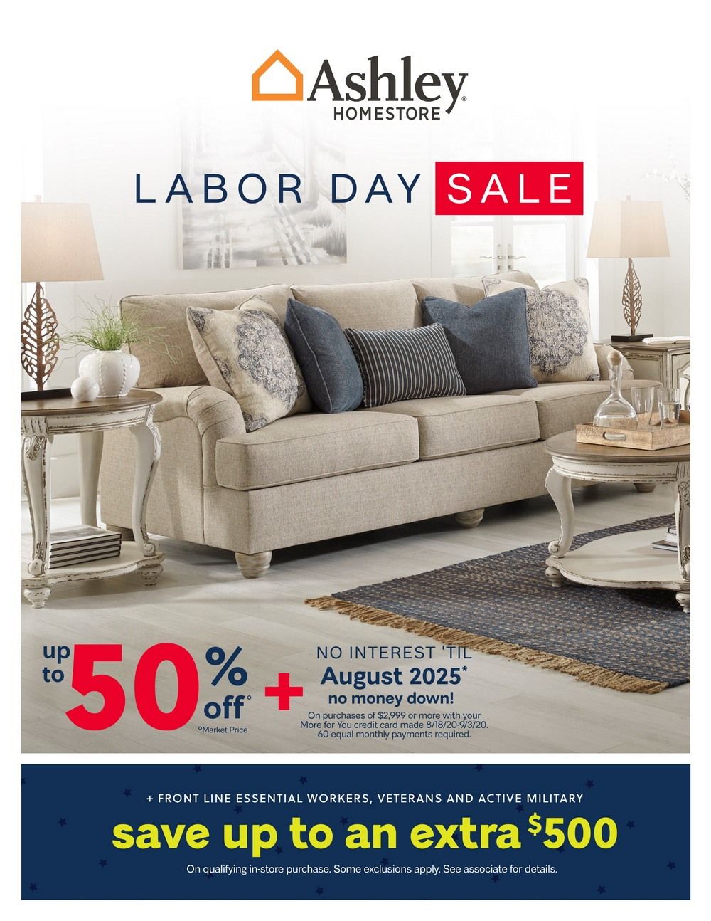 Ashley Furniture HomeStore Labor Day Sale