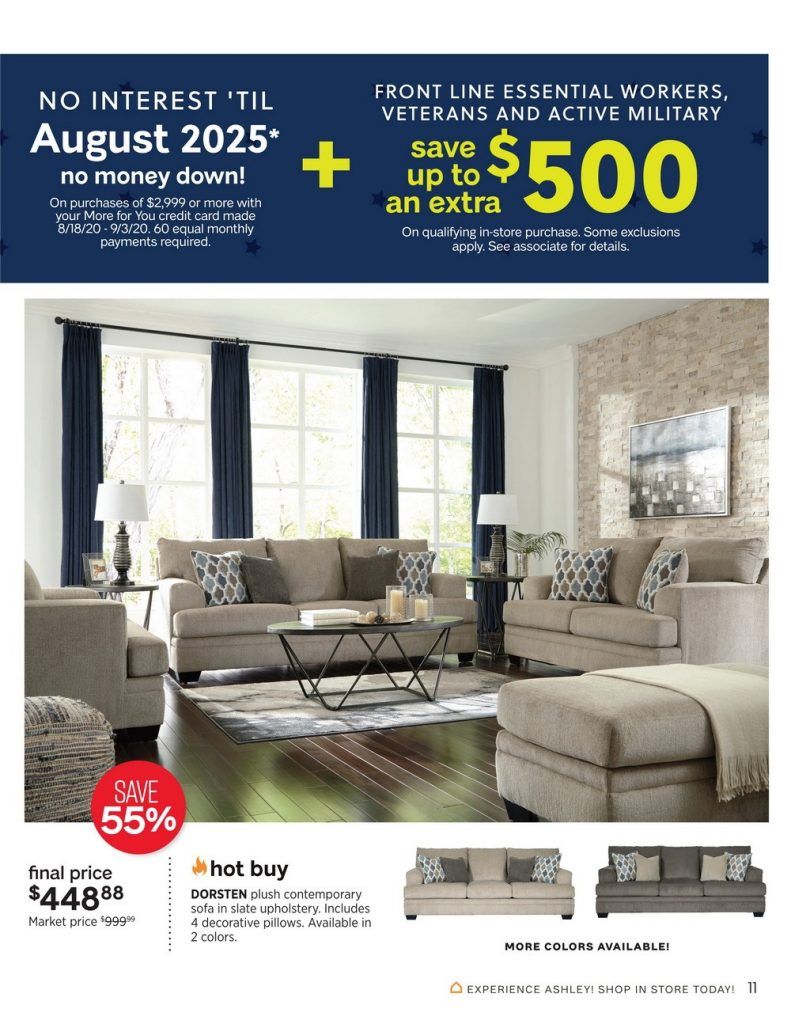 Ashley Furniture HomeStore Labor Day Sale