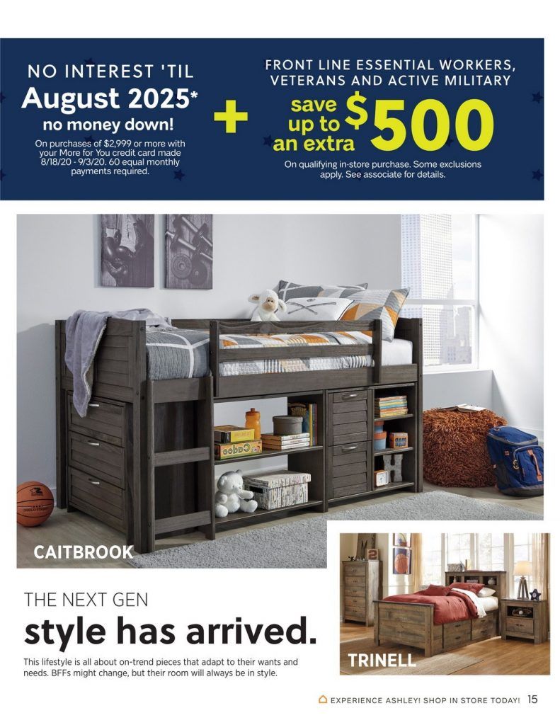 Ashley Furniture HomeStore Labor Day Sale