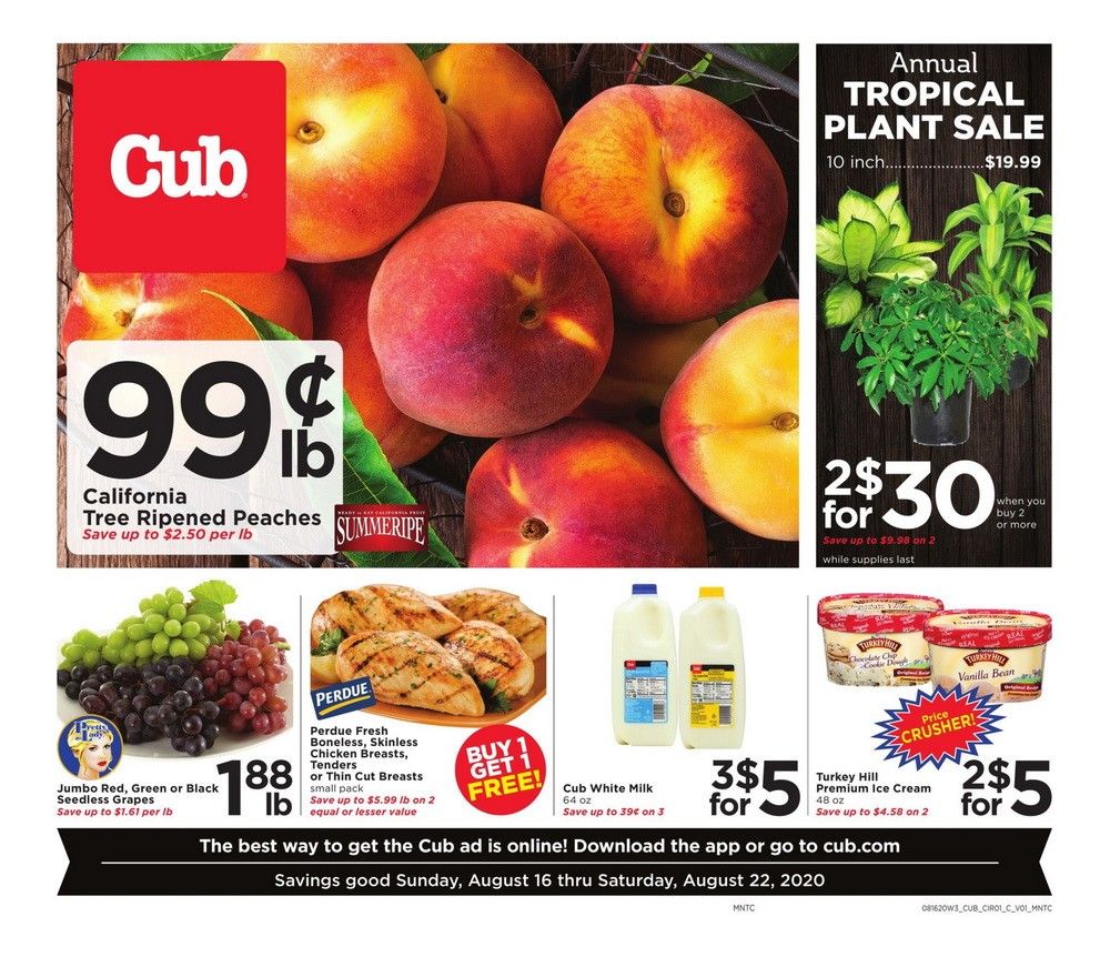 Cub Foods Weekly Ad Aug 16 Aug 22, 2020