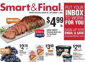 Smart & Final Weekly Ad Aug 26 – Sep 1, 2020