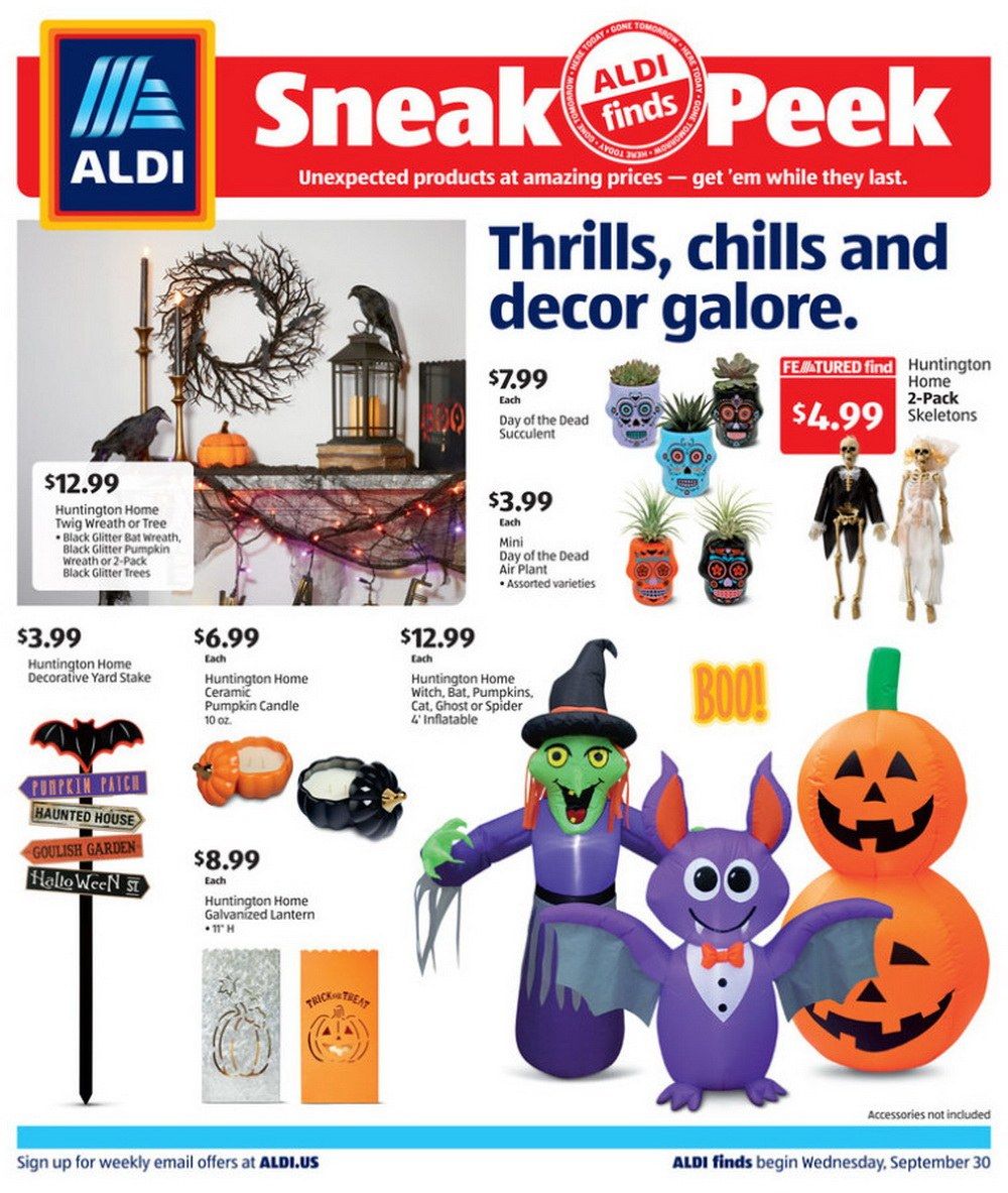 aldi sneak peek