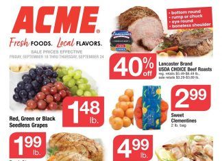 Acme Weekly Ad Sep 18 – Sep 24, 2020