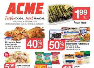 Acme Weekly Ad Sep 25 – Oct 01, 2020