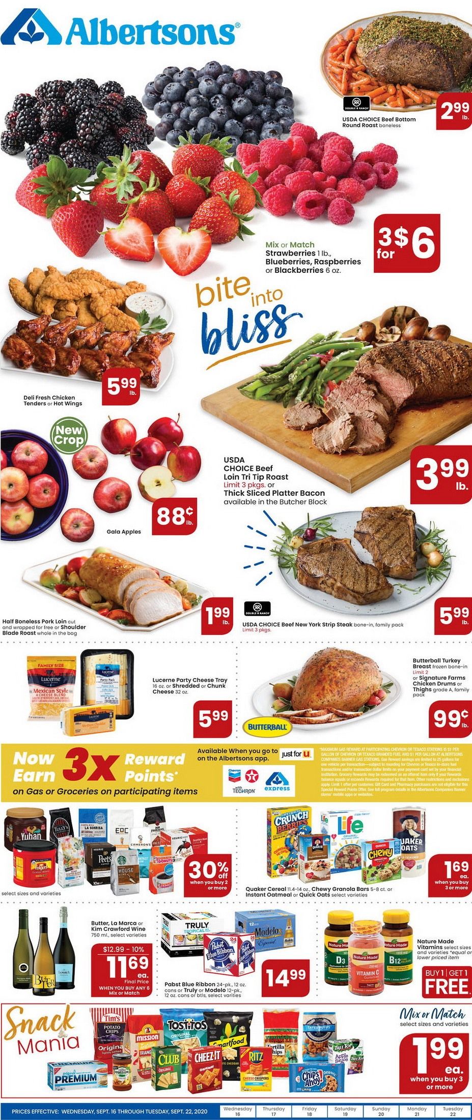 Albertsons Weekly Ad Sep 16 Sep 22, 2020
