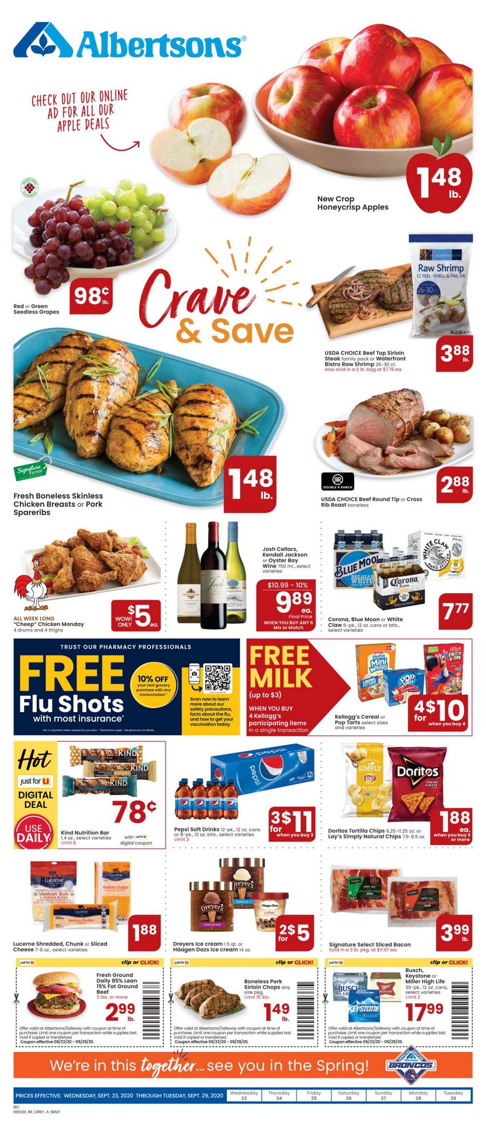 Albertsons Weekly Ad Sep 23 Sep 29, 2020