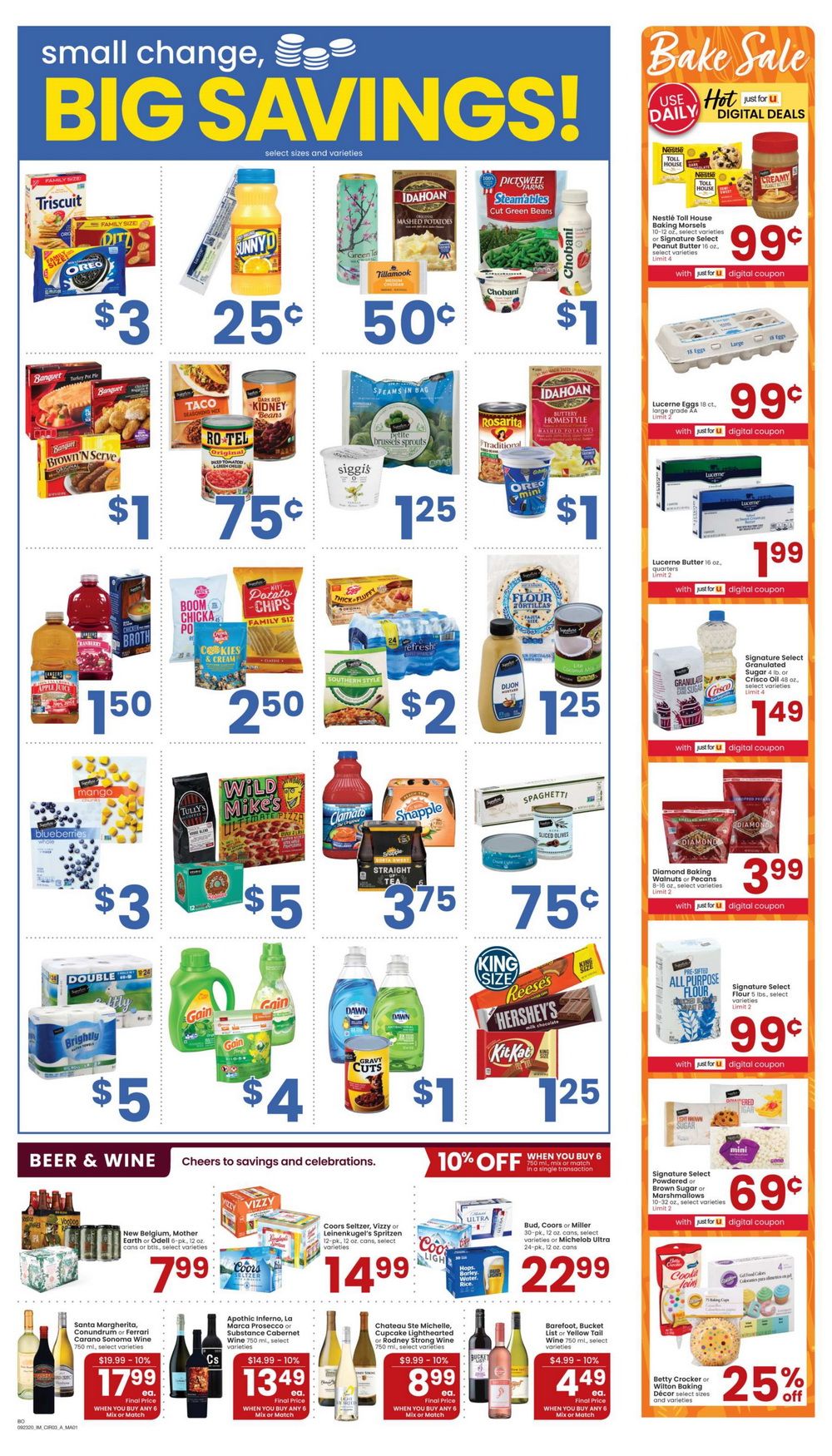 Albertsons Weekly Ad Sep 23 Sep 29, 2020