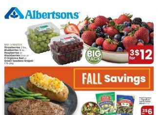 Albertsons Weekly Ad Sep 30 – Oct 06, 2020