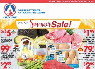 Associated Supermarkets Weekly Ad Sep 18 – Sep 24, 2020