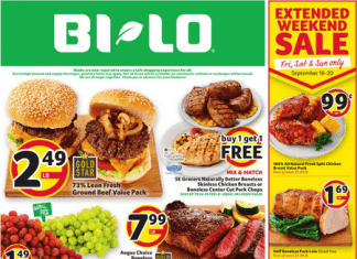 BI-LO Weekly Circular Sep 16- Sep 22, 2020