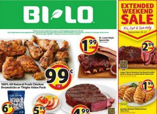 BI-LO Weekly Circular Sep 23- Sep 29, 2020