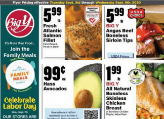 Big Y Weekly Ad Sep 03 – Sep 09, 2020