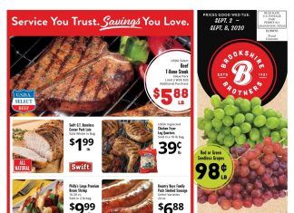 Brookshire Brothers Weekly Ad Sep 02 – Sep 08, 2020