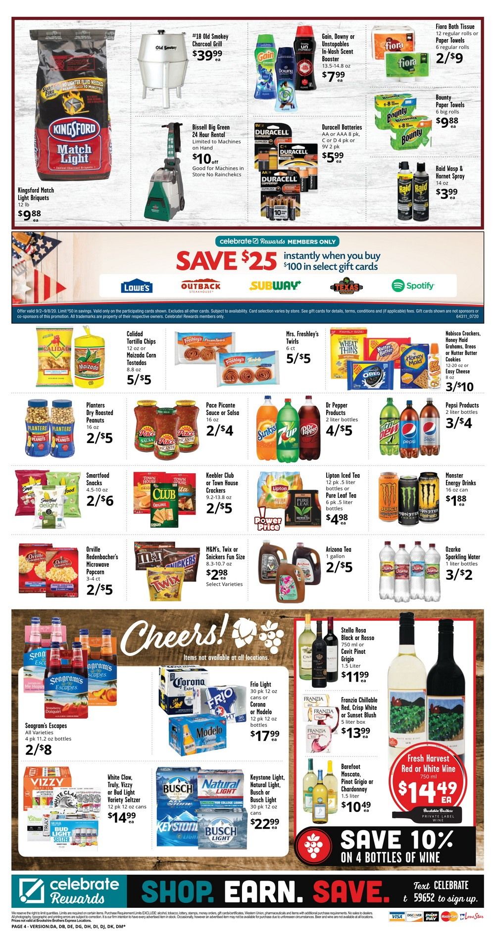 Brookshire Brothers Weekly Ad Sep 02 – Sep 08, 2020
