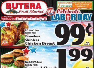 Butera Weekly Ad Sep 02 – Sep 08, 2020