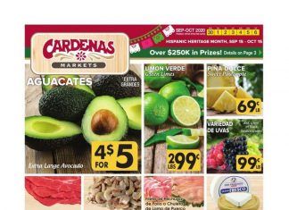Cardenas Weekly Ad Sep 30 – Oct 06, 2020