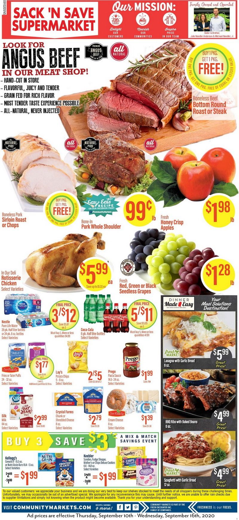 Community Markets Weekly Ad Sep 10 Sep 16, 2020