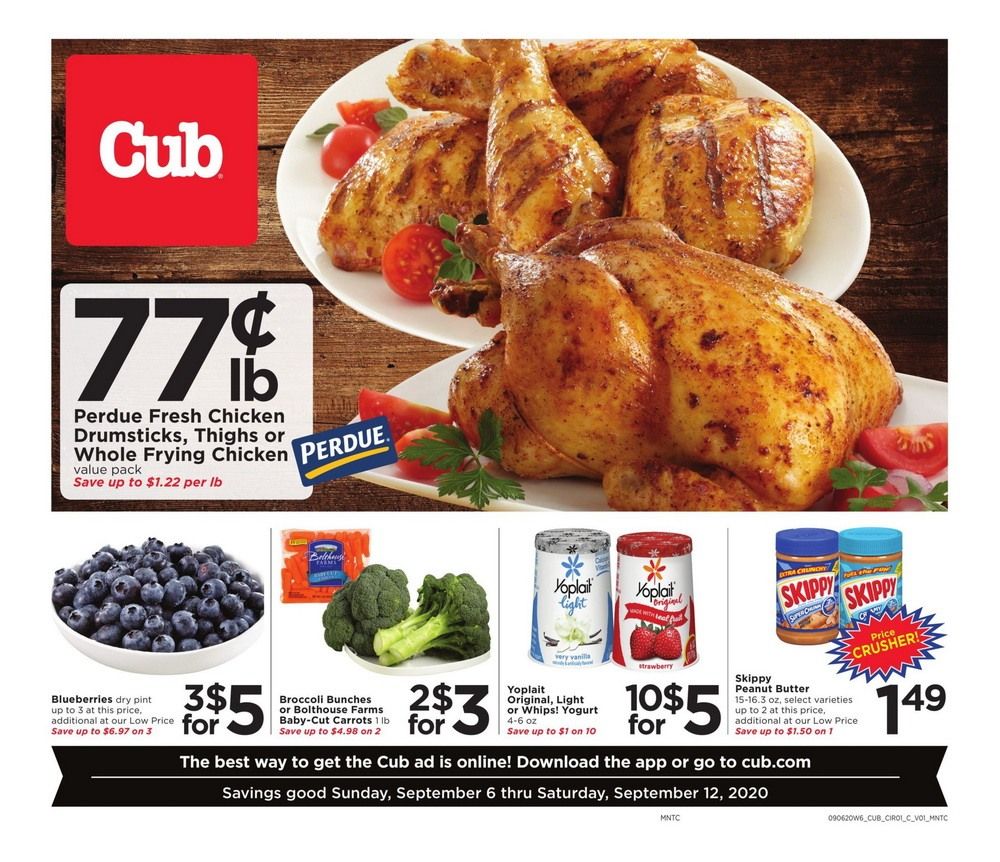 Cub Foods Weekly Ad Sep 06 Sep 12, 2020